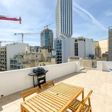 1br Penthouse With Large Private Terrace In Pv By 360 Estates Apartment Saint Julian's
