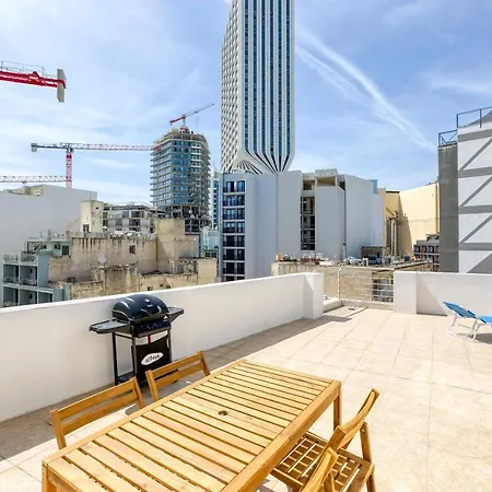 아파트 The Jokers Penthouse At Roulette In St Julians *
